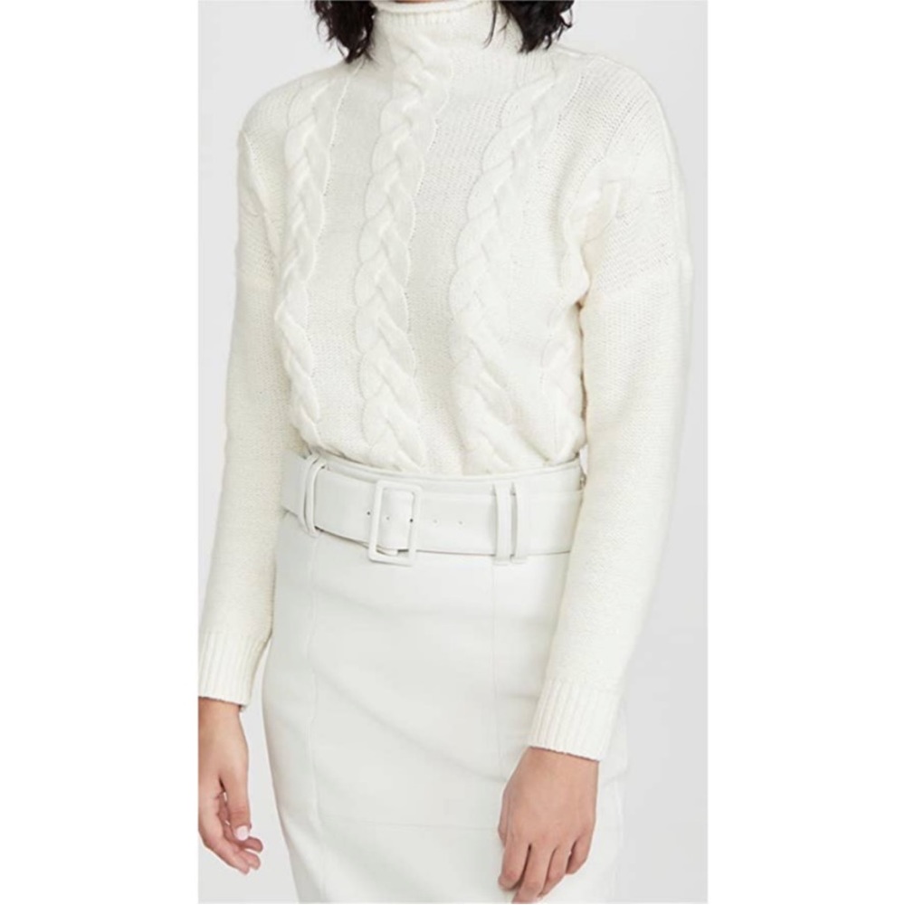 Madewell Antique Cream Sweater Women's Size L NWT